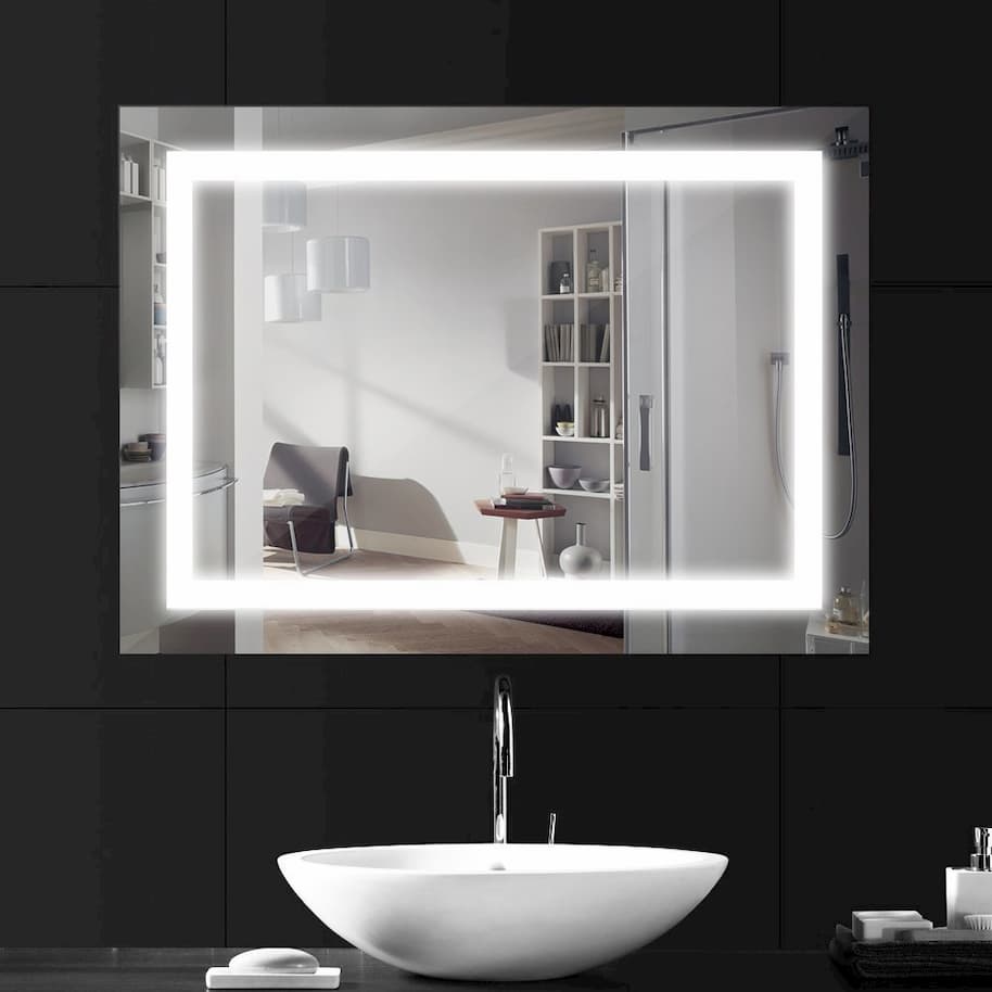 bathroom light up mirror