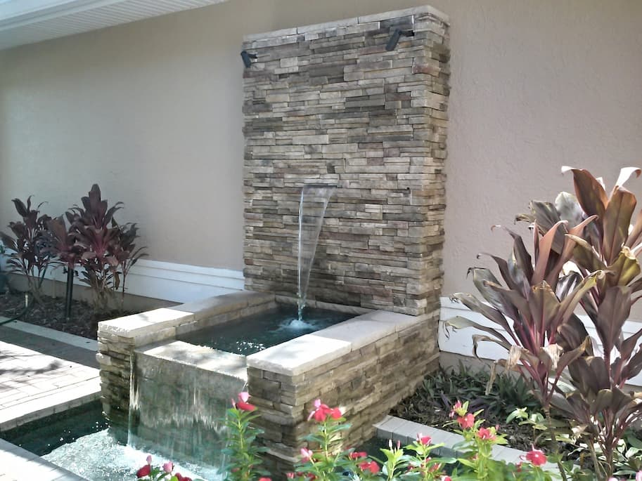 Water Feature for a Relaxing Atmosphere